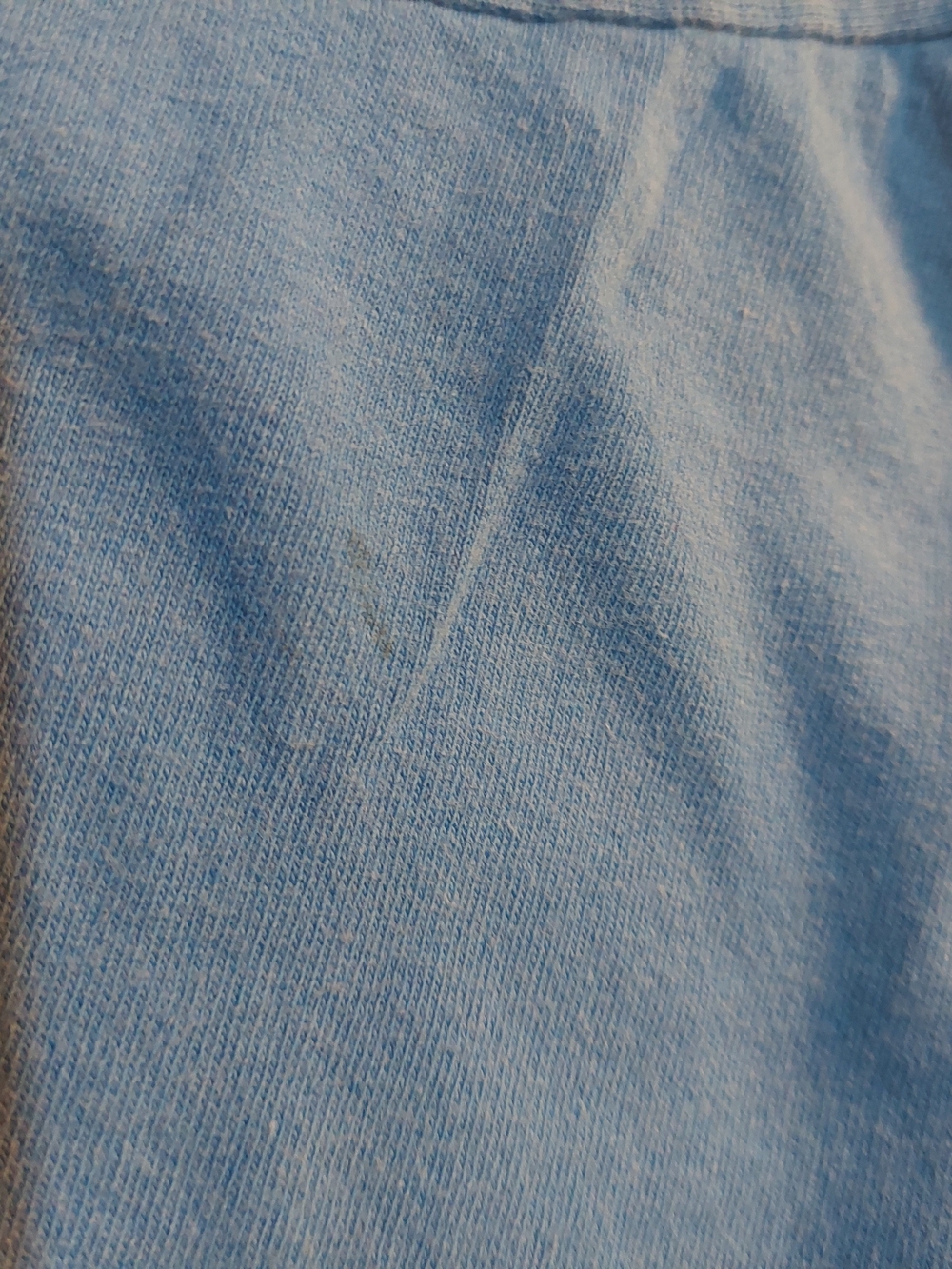Detroit Lions Short Sleeve Tee in Light Blue NFL Team Apparel - Picture 4 of 5